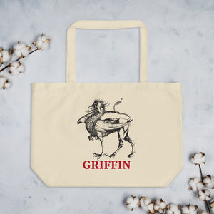 Griffin - Large organic tote bag